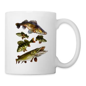 Gang de carnassiers - Mug blanc - blanc - Droite