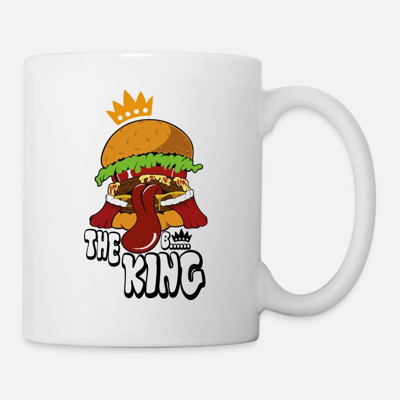 burger - Mug - white