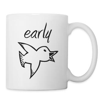 Early bird - early bird - Mug - white - Right