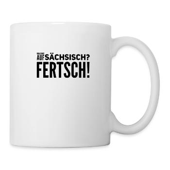 sächsischer Organsmus - Tasse - Weiß - Rechts