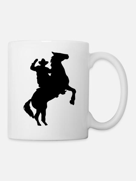 Cowboy - Mug - white