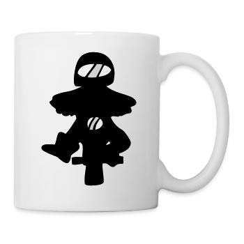 biker - Tazza - bianco - Destra