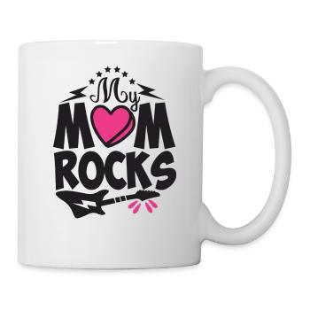 My Mom Rocks - Mug - white - Right