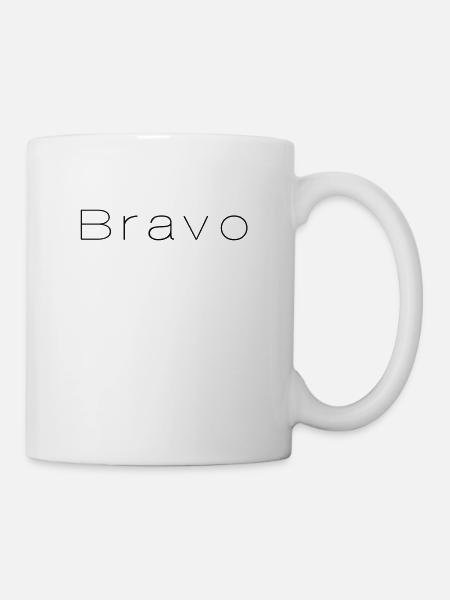 Bravo - Mug blanc - blanc