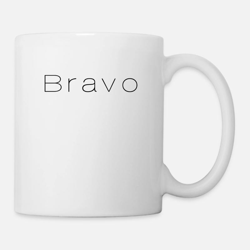 Bravo - Mug blanc - blanc
