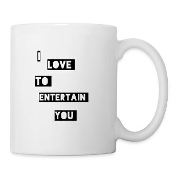 entertain you - Mug - white - Right