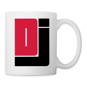 DJ - Tasse - Weiß - Rechts