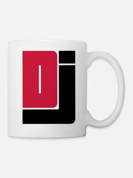 DJ - Mug - white