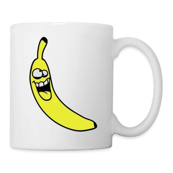 Crazy Banana - Mug blanc - blanc - Droite