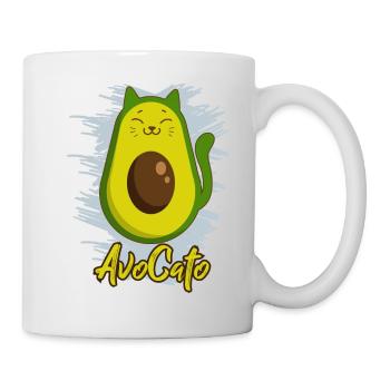 Tee shirt Avocato Sweet Amant des chats de l'avocat comme Ges - Mug blanc - blanc - Droite