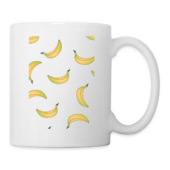 Bananalicious - Mug blanc - blanc - Droite