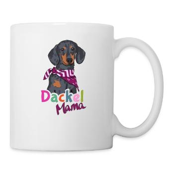Dackel Mama / Dachshund Mom - Tasse - Weiß - Rechts