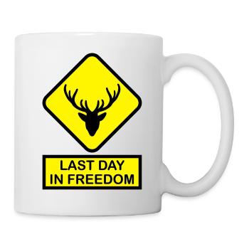last_day_in_freedom_f2 - Tasse - Weiß - Rechts