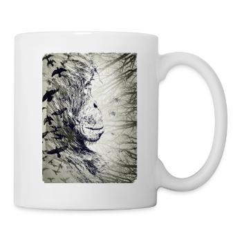 Orang-Utan - Tasse - Weiß - Rechts