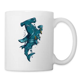 Hai - Tasse - Weiß - Rechts