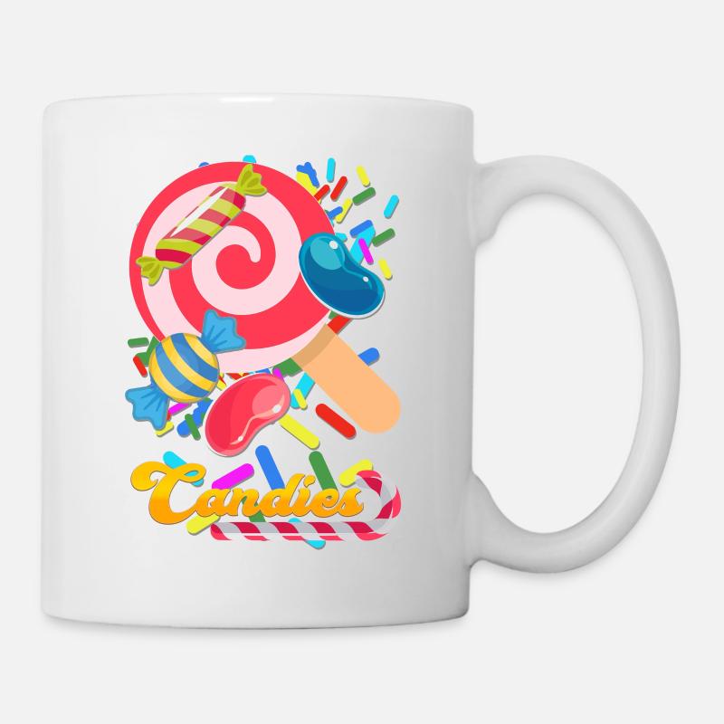 candies - Mug blanc - blanc