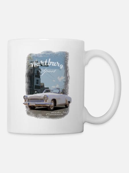 Wartburg high 5 sports - Mug - white