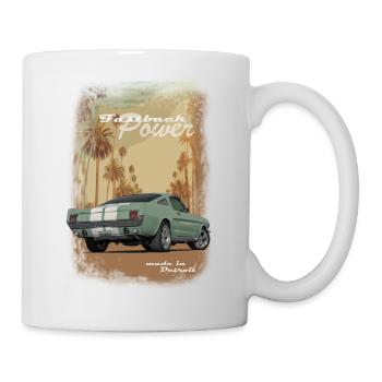 FoMu 2019 Shirt 100 sans marque et emblème - Mug blanc - blanc - Droite