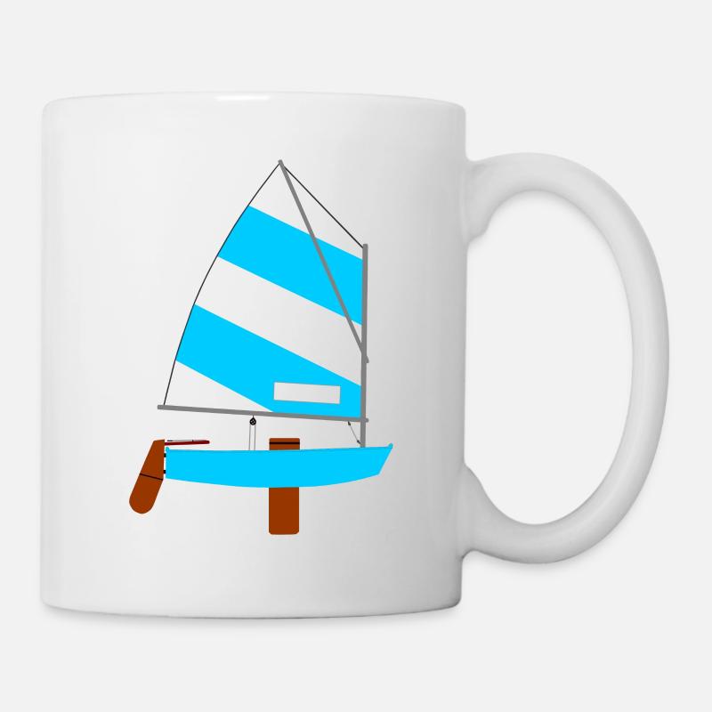 Segelboot - Tasse - Weiß