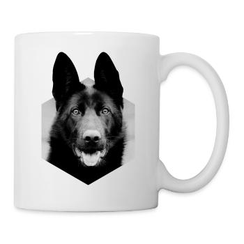 berger allemand - Mug blanc - blanc - Droite