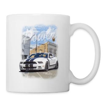 FoMu 2019 Shirt 190 sans logo de marque ni emblème - Mug blanc - blanc - Droite