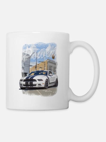 FoMu 2019 Shirt 190 ohne Marke Logo und Emblem - Tasse - Weiß