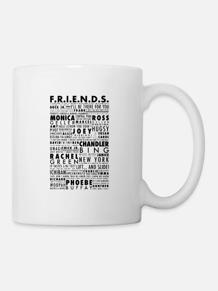 Freunde - Tasse - Weiß