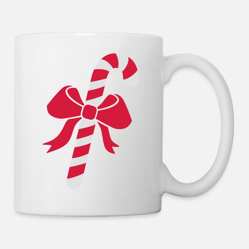 Zuckerstange - Tasse - Weiß