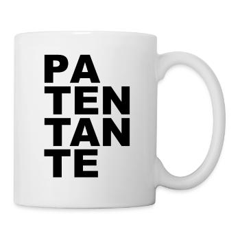 Patentante - tolles Motiv für die Tante - Tasse - Weiß - Rechts