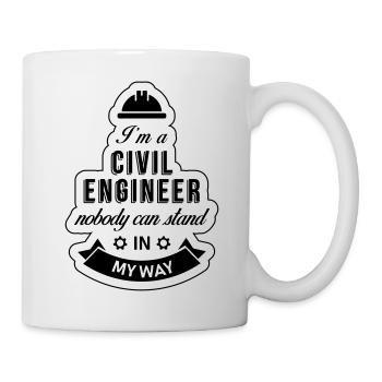 Civil engineer - Mug - white - Right