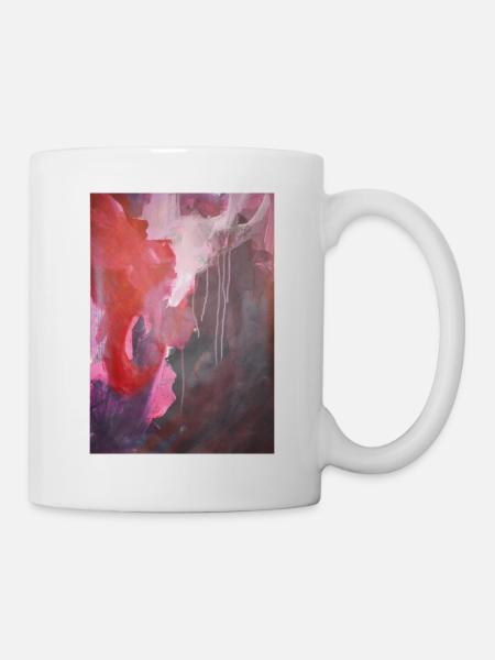 Original Kunstdruck "Phenix" - Tasse - Weiß