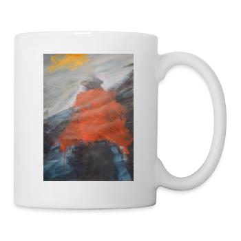 Original Art Print "The Storm" - Mug - white - Right