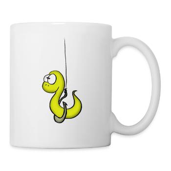worm T-Shirts - Mug - white - Right