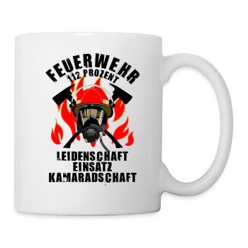 Fire Department 112 percent - Mug - white - Right
