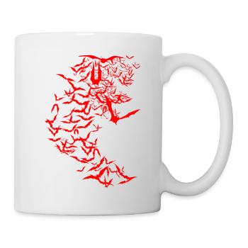Fledermäuse - Tasse - Weiß - Rechts