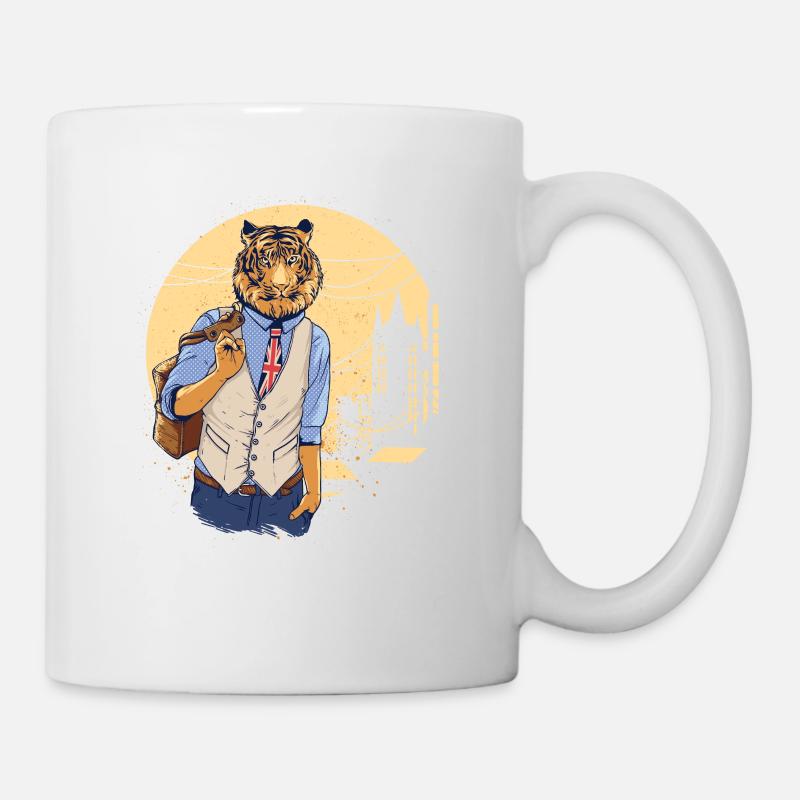 Tigre de londres - Mug blanc - blanc