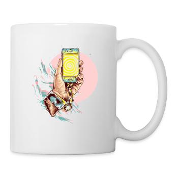 SELFIEMAD - Tasse - Weiß - Rechts
