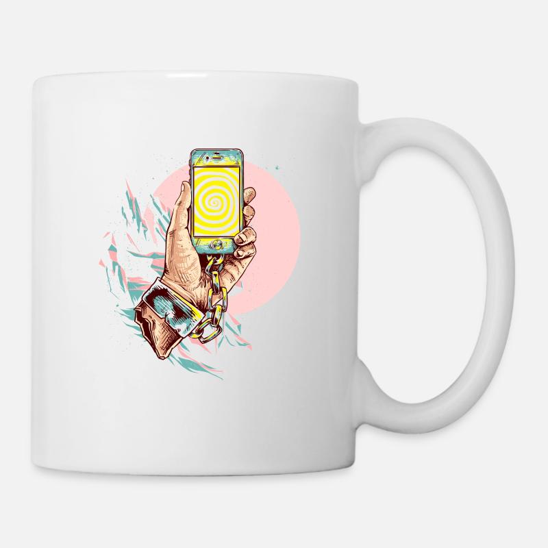 SELFIEMAD - Mug - white