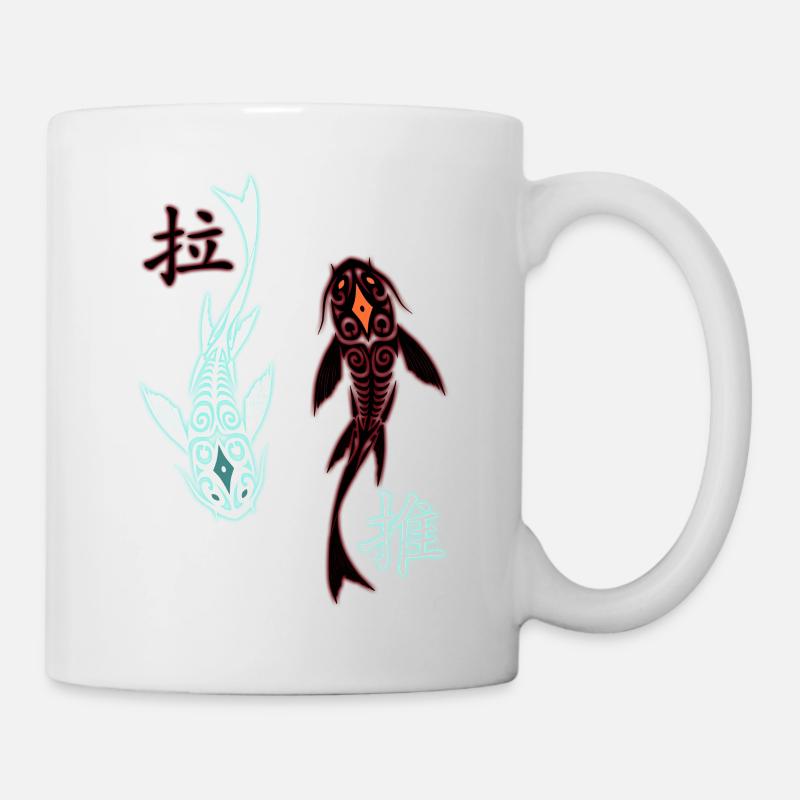 Avatar - Tui & La / Raava-Vaatu - Farbe - Tasse - Weiß