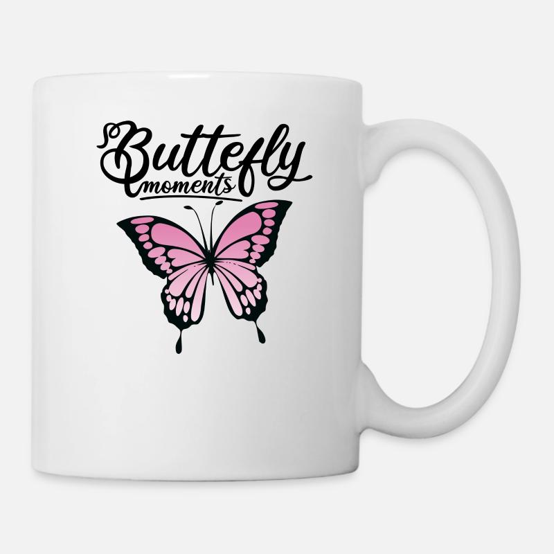 Butterfly "moments" - Tasse - Weiß