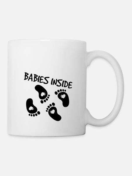 Zwillinge Schwangerschaft - Tasse - Weiß