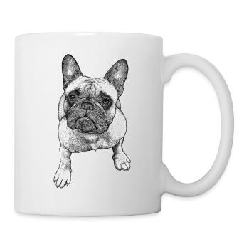 French Bulldog - Mug blanc - blanc - Droite