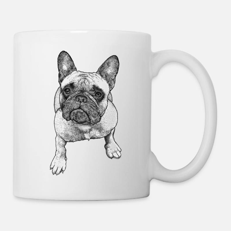 French Bulldog - Mug blanc - blanc
