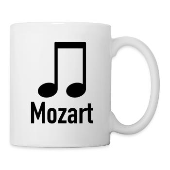 Mozart classical music - Mug - white - Right