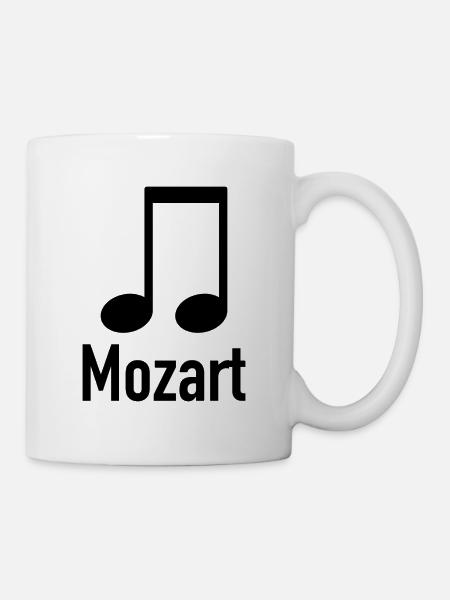 Mozart classical music - Mug - white