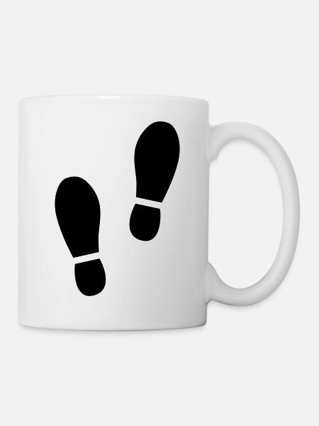 Chaussures - Mug blanc - blanc