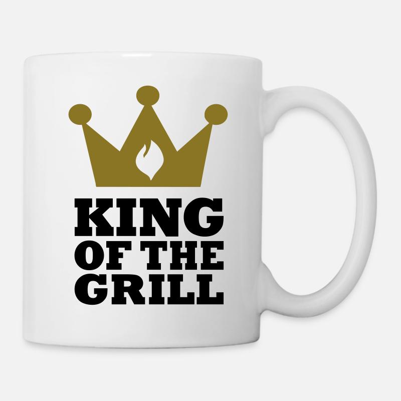 Grillen - Tasse - Weiß