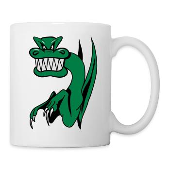 Dragon miee mood wicked funny cool comic - Mug - white - Right