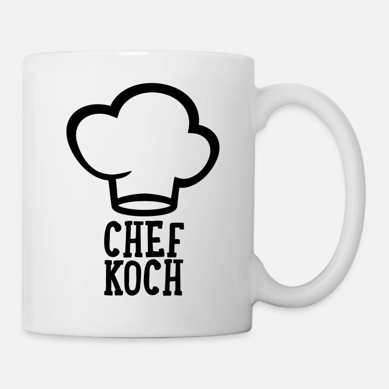 Chefkoch - Cheköchin - Tasse - Weiß