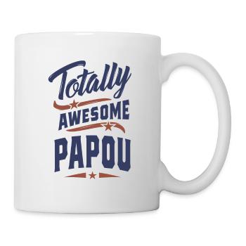 Absolut großartiger Papou - Tasse - Weiß - Rechts